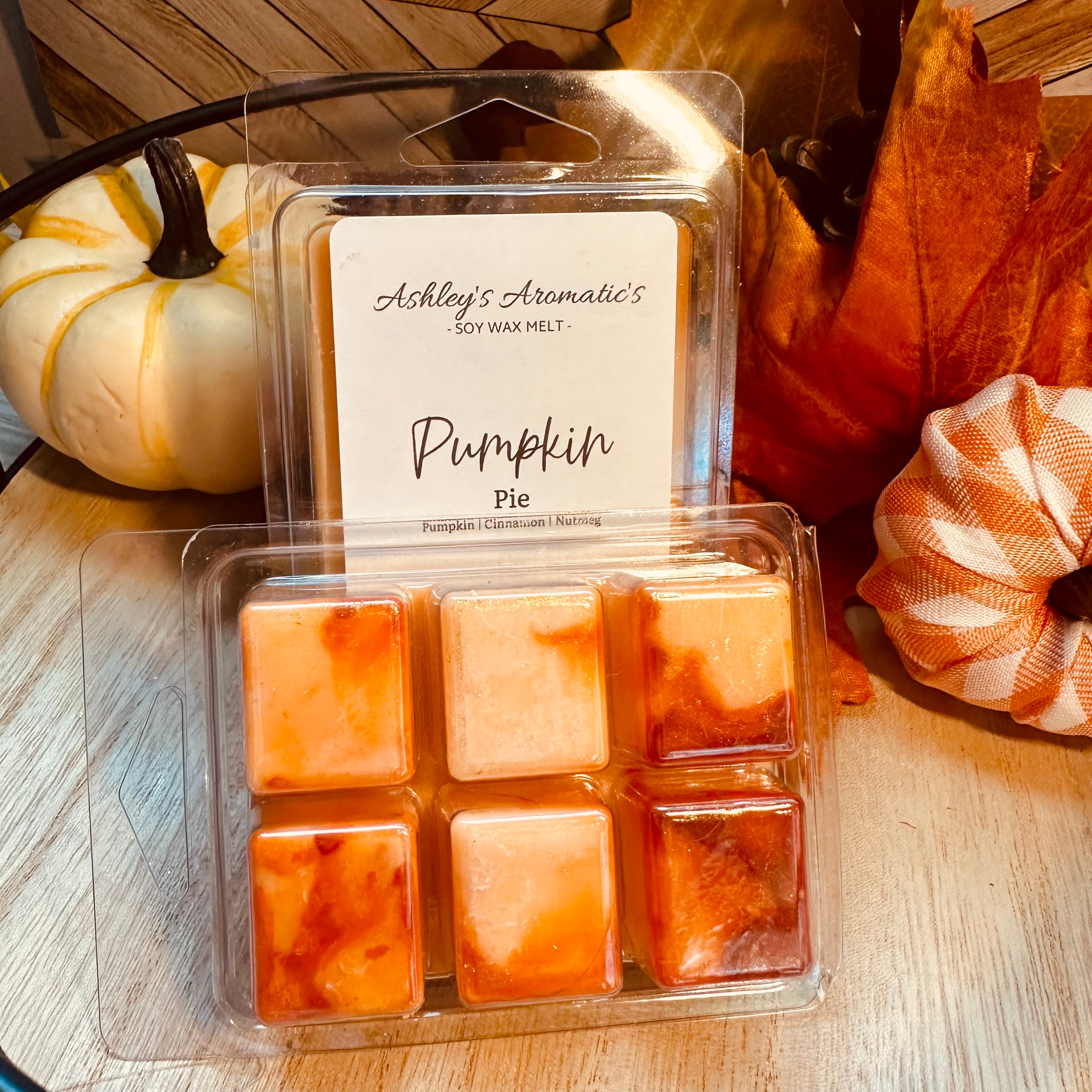 Pumpkin Pie Soy Wax Melts Made in Maine